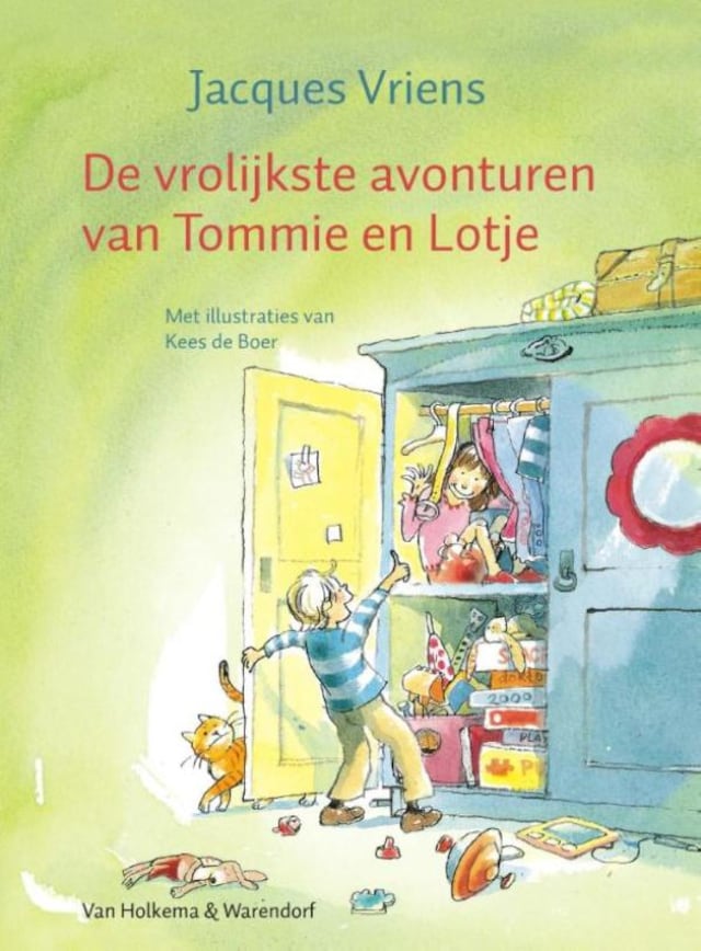 Book cover for De vrolijkste avonturen van Tommie en Lotje