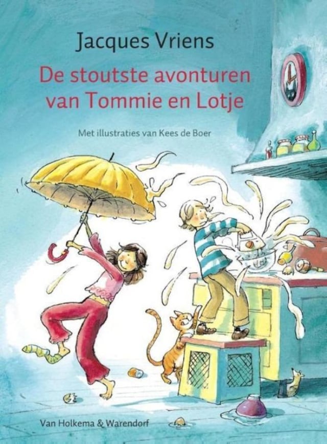 Book cover for De stoutste avonturen van Tommie en Lotje