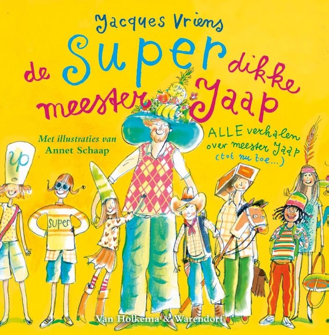 Book cover for De superdikke meester Jaap