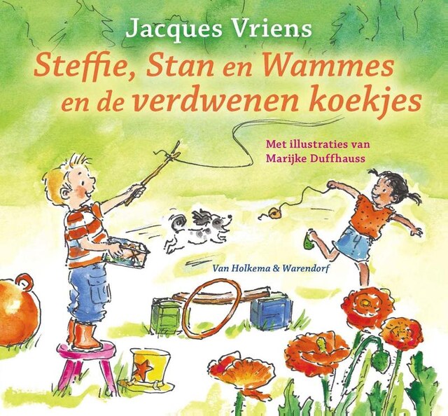 Book cover for Steffie, Stan en Wammes en de verdwenen koekjes