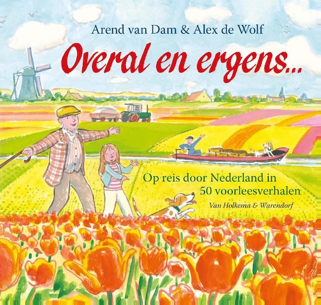 Book cover for Overal en ergens