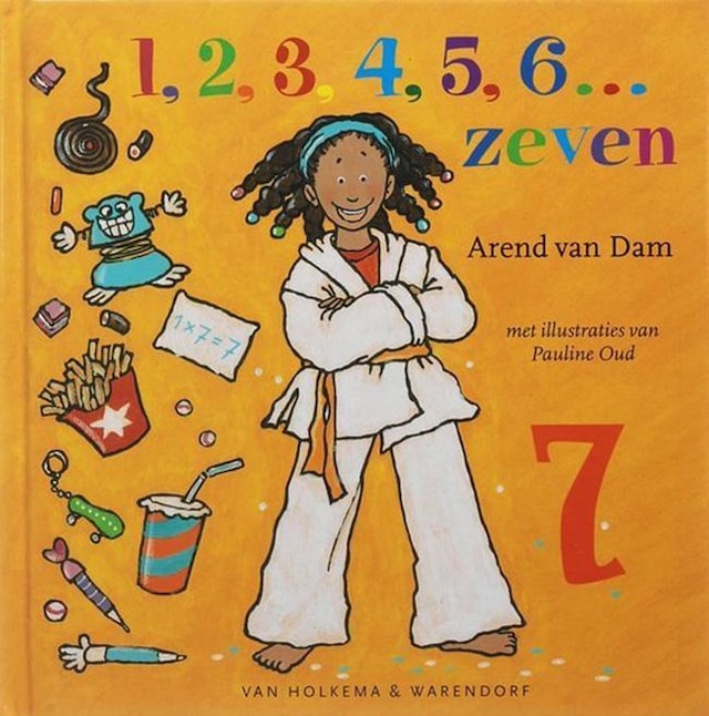 Book cover for 1,2,3,4,5,6, zeven