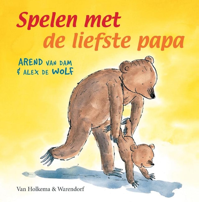 Book cover for Spelen met de liefste papa