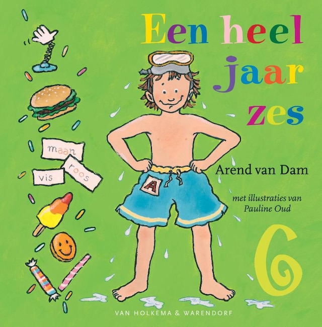 Book cover for Een heel jaar zes