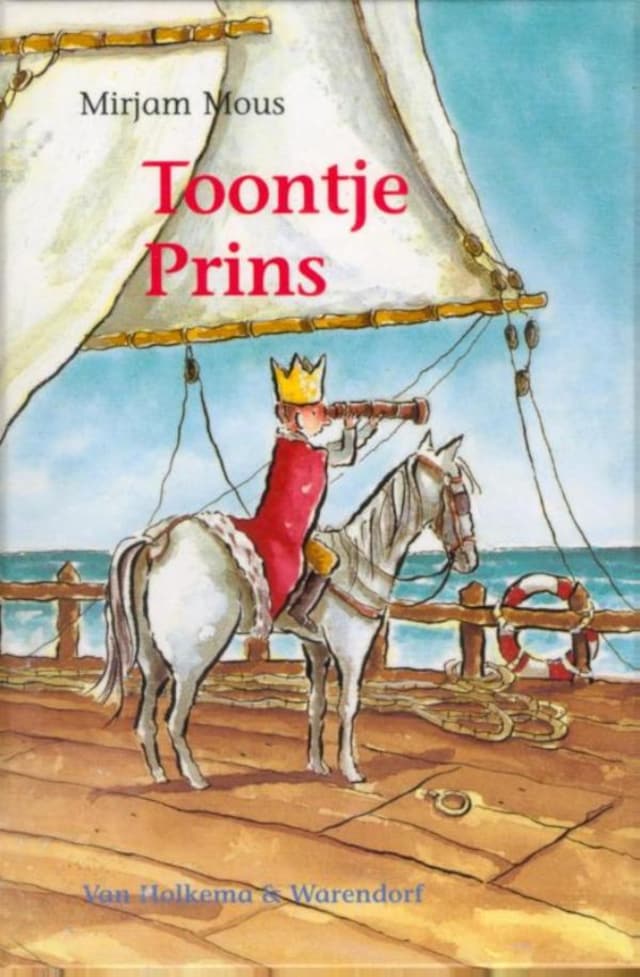 Book cover for Toontje prins