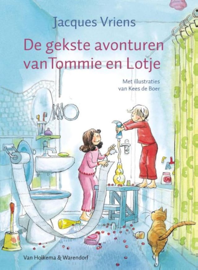 Book cover for De gekste avonturen van Tommie en Lotje