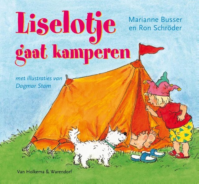 Buchcover für Liselotje gaat kamperen