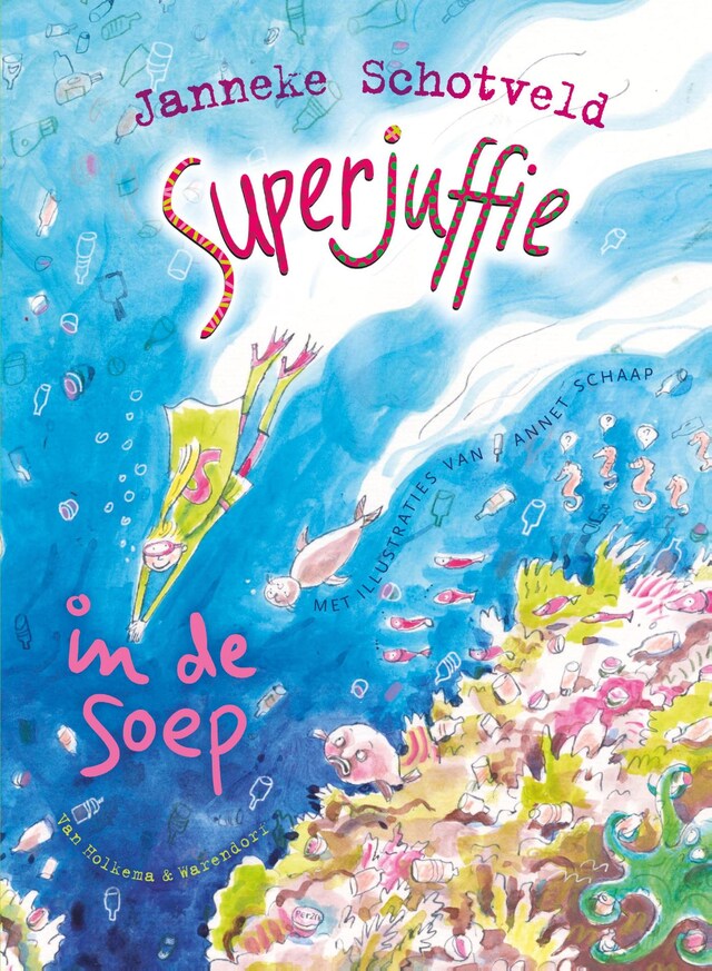 Book cover for Superjuffie in de soep