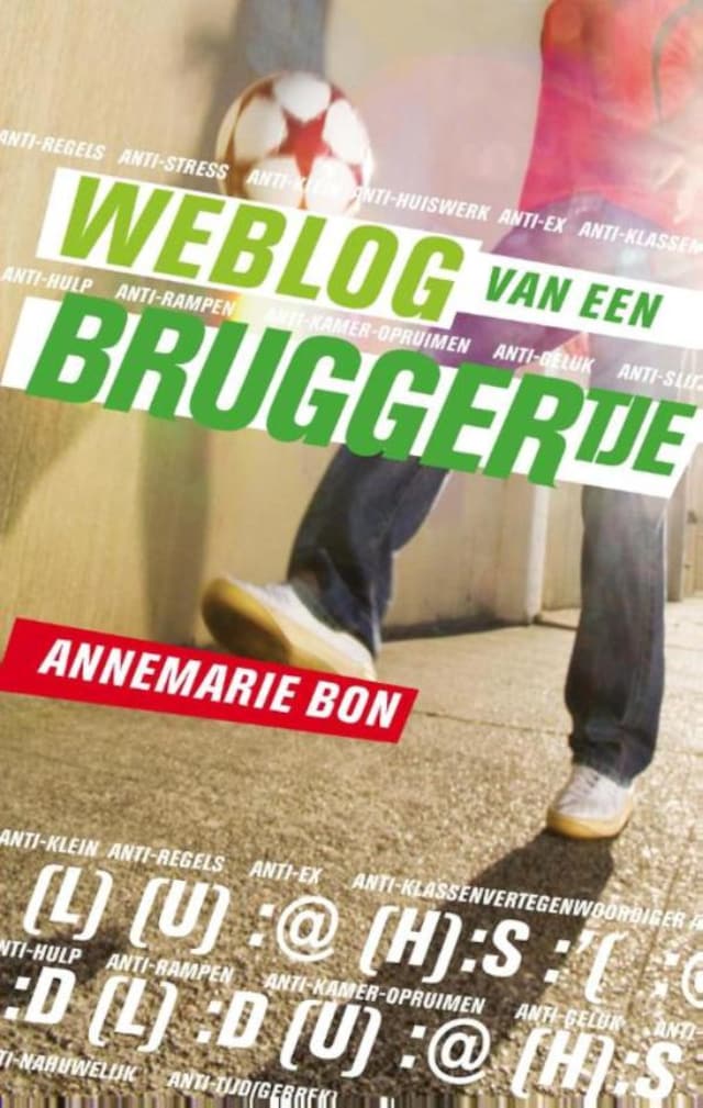 Book cover for Weblog van een bruggertje