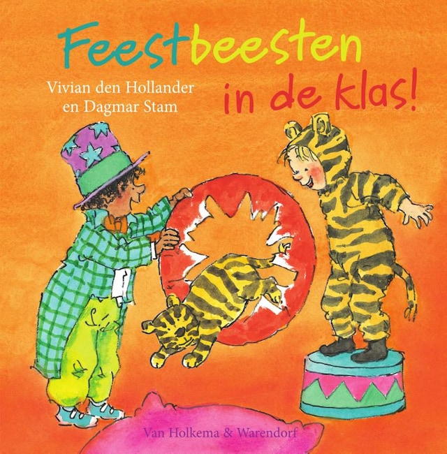 Book cover for Feestbeesten in de klas!