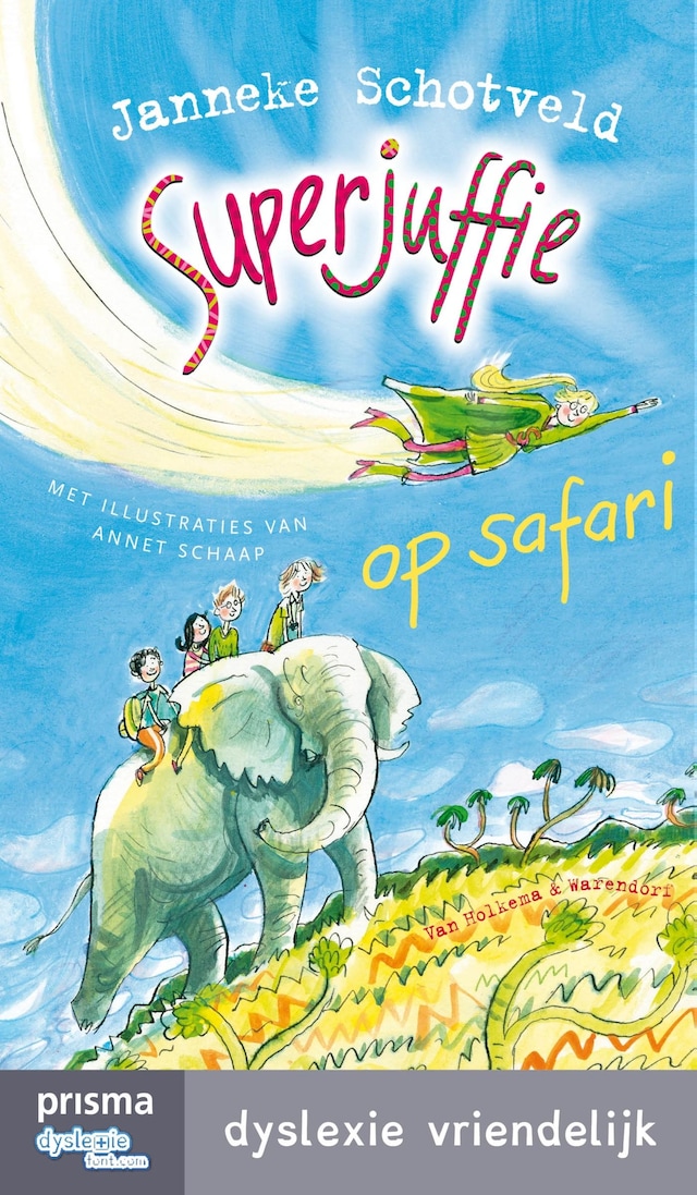 Book cover for Superjuffie op safari