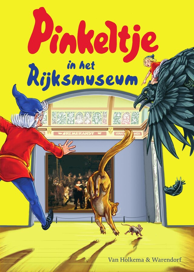 Boekomslag van Pinkeltje in het Rijksmuseum