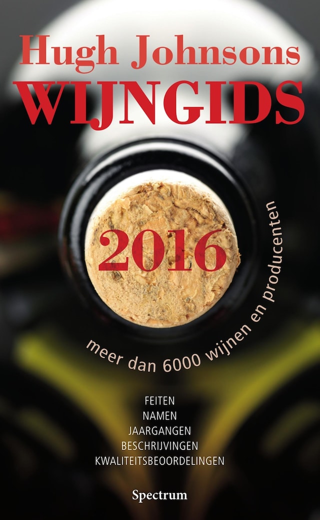 Book cover for Hugh Johnsons wijngids 2016