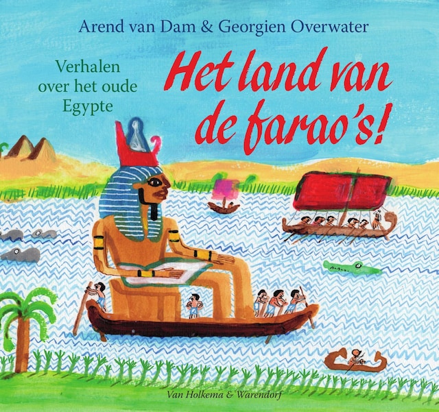 Book cover for Het land van de farao's!