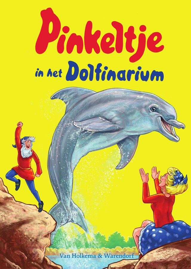 Boekomslag van Pinkeltje in het Dolfinarium