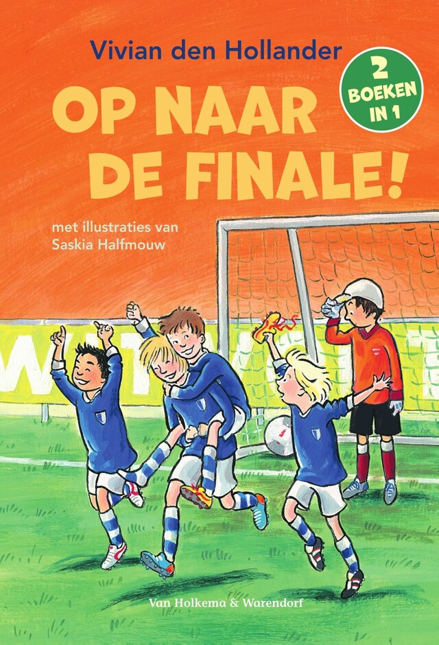 Book cover for Op naar de finale!