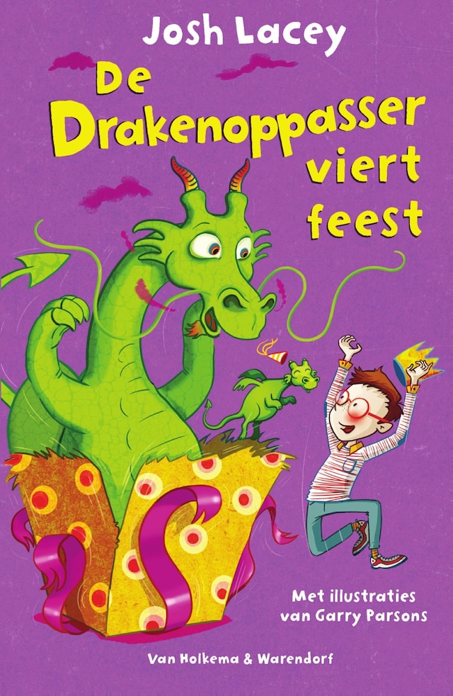 Book cover for De drakenoppasser viert feest