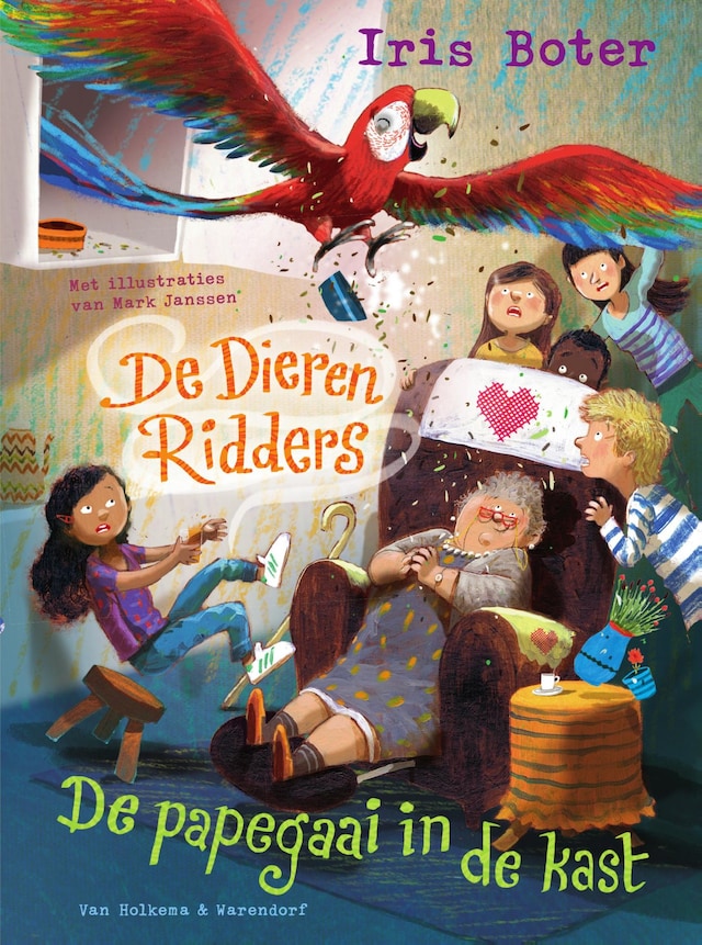 Book cover for De papegaai in de kast