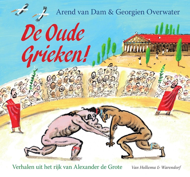 Book cover for De oude Grieken!