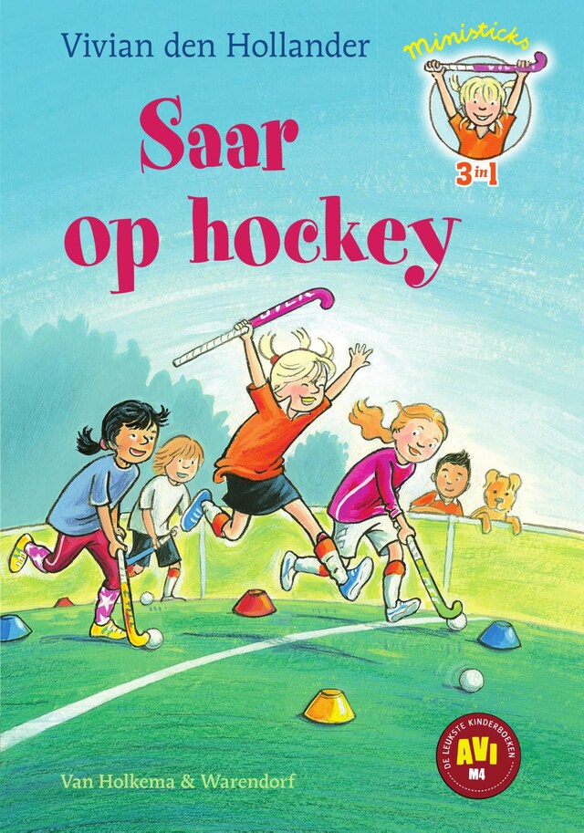 Kirjankansi teokselle Saar op hockey