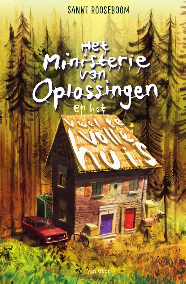 Book cover for Het Ministerie van Oplossingen en het veel te volle huis