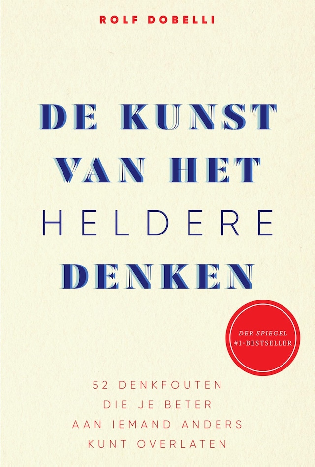 Buchcover für De kunst van het heldere denken