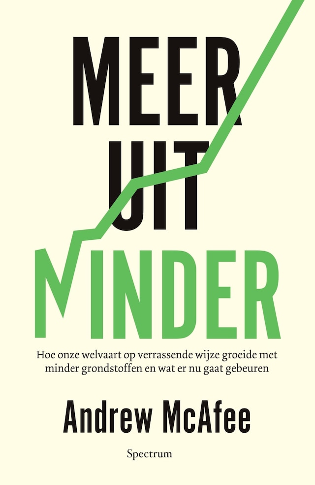 Book cover for Meer uit minder