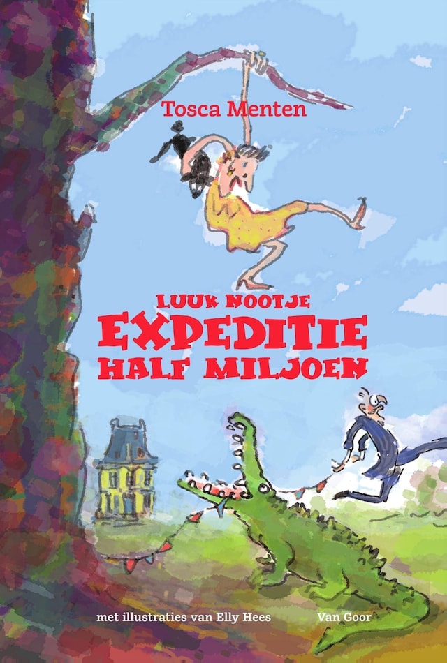 Book cover for Luuk Nootje - Expeditie Half Miljoen