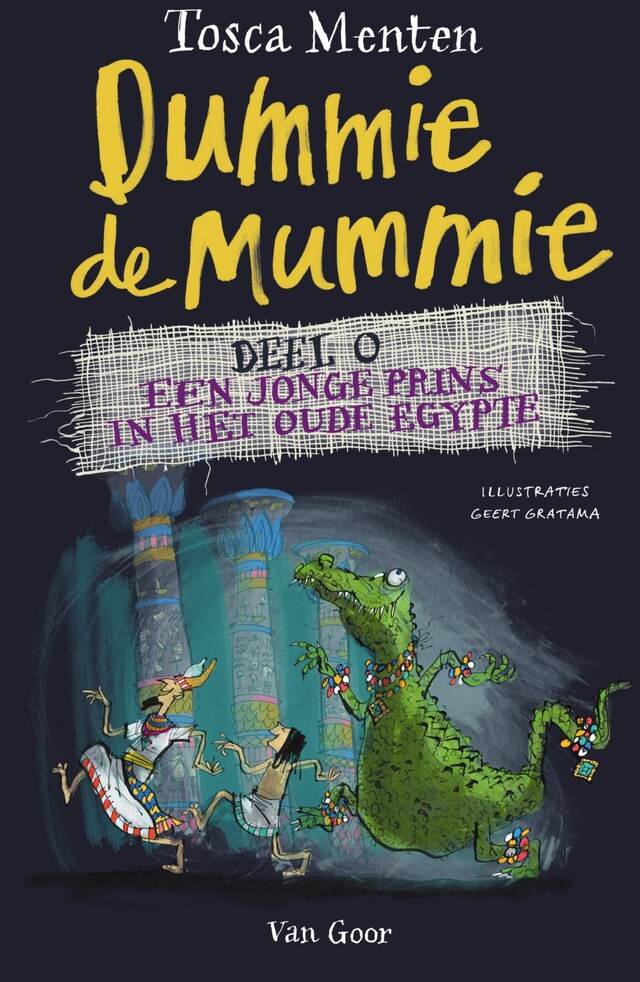 Book cover for Een jonge prins in het oude Egypte