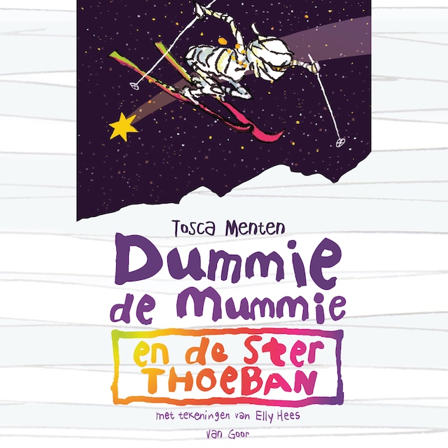 Book cover for Dummie de mummie en de ster Thoeban