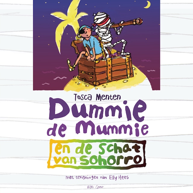 Book cover for Dummie de mummie en de schat van Sohorro
