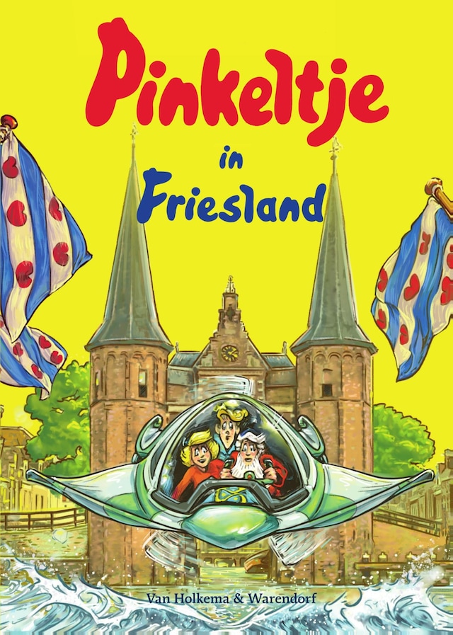 Boekomslag van Pinkeltje in Friesland