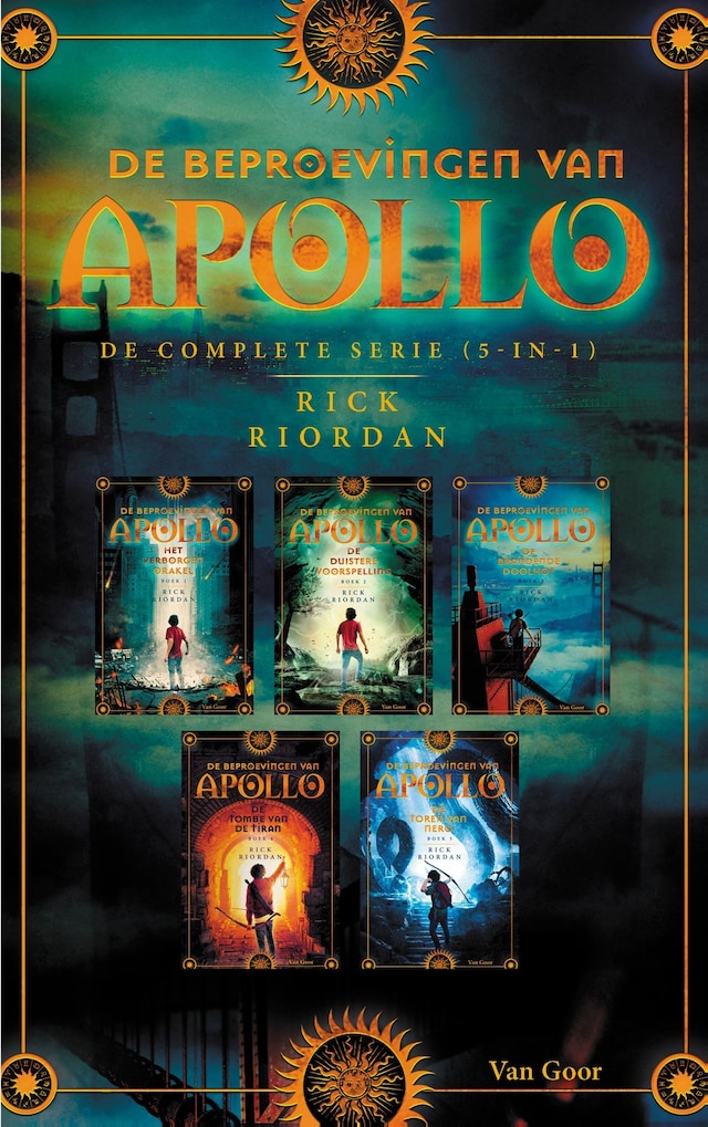De beproevingen van Apollo de complete serie Book cover for De beproevingen van Apollo de complete serie