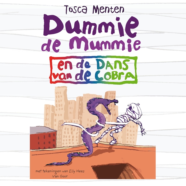 Book cover for Dummie de mummie en de dans van de cobra