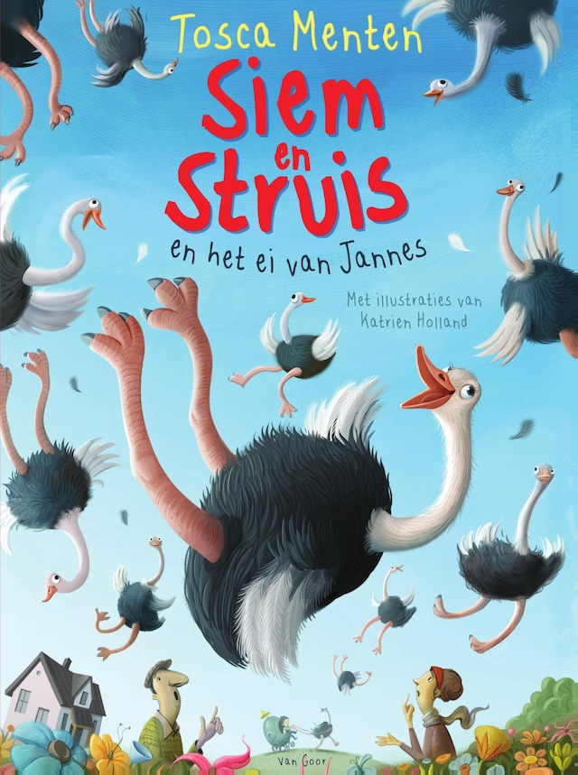 Book cover for Siem en Struis en het ei van Jannes