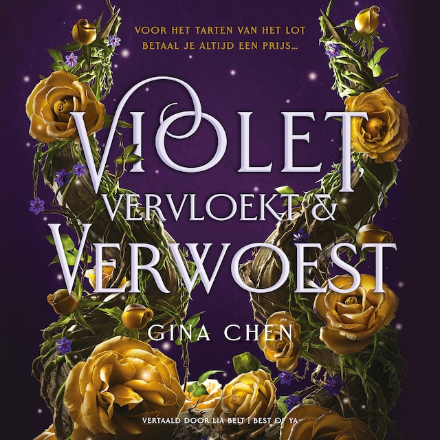 Book cover for Violet, vervloekt & verwoest
