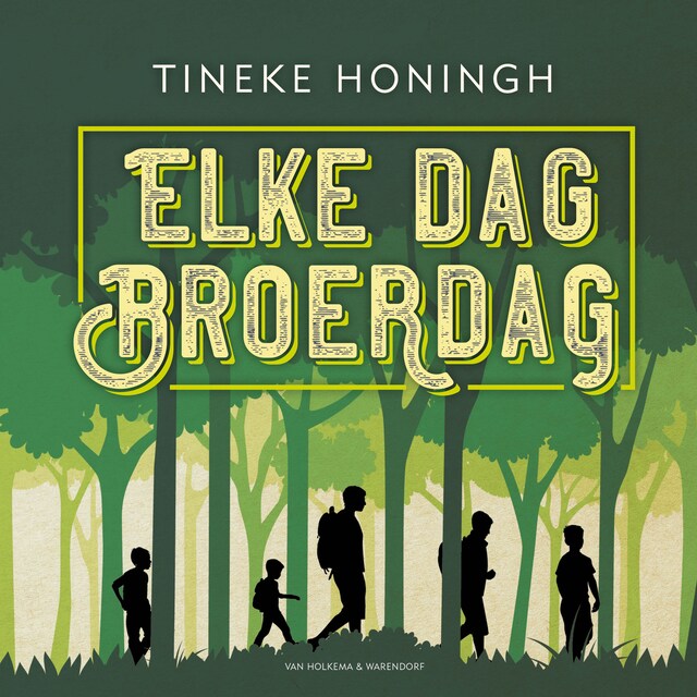 Kirjankansi teokselle Elke dag broerdag