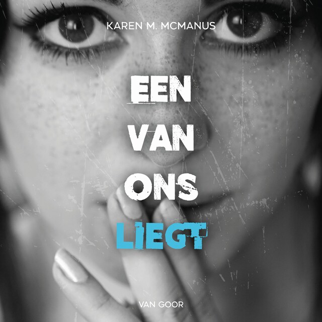 Book cover for Een van ons liegt