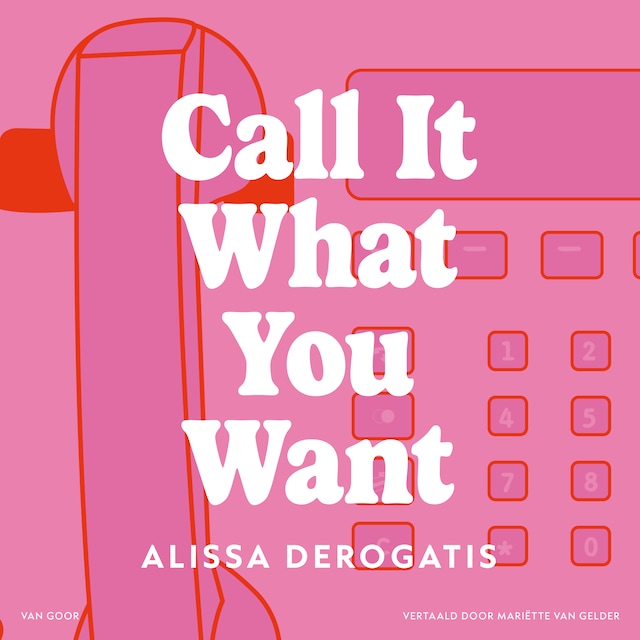 Buchcover für Call It What You Want