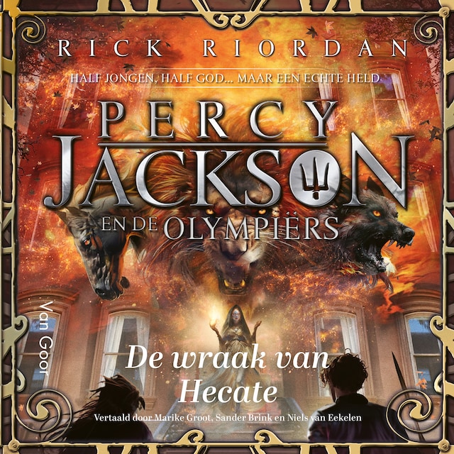 Book cover for Percy Jackson en de wraak van Hecate