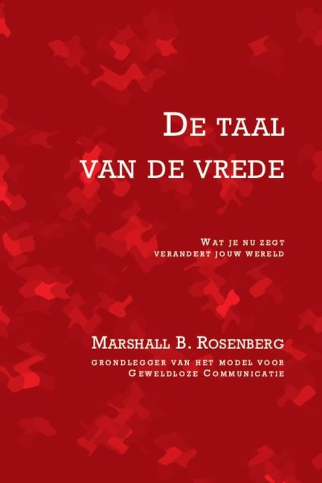 Buchcover für De taal van de vrede
