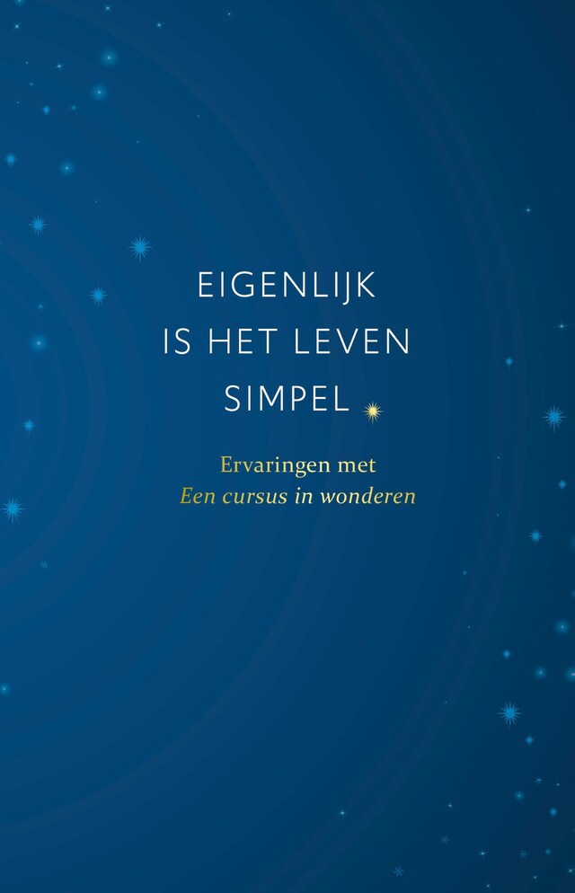 Book cover for Eigenlijk is het leven simpel