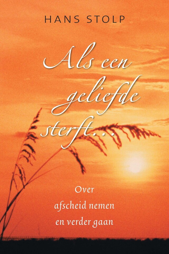 Buchcover für Als een geliefde sterft ...