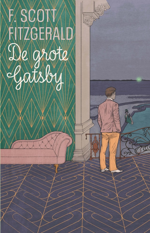 Kirjankansi teokselle De grote Gatsby