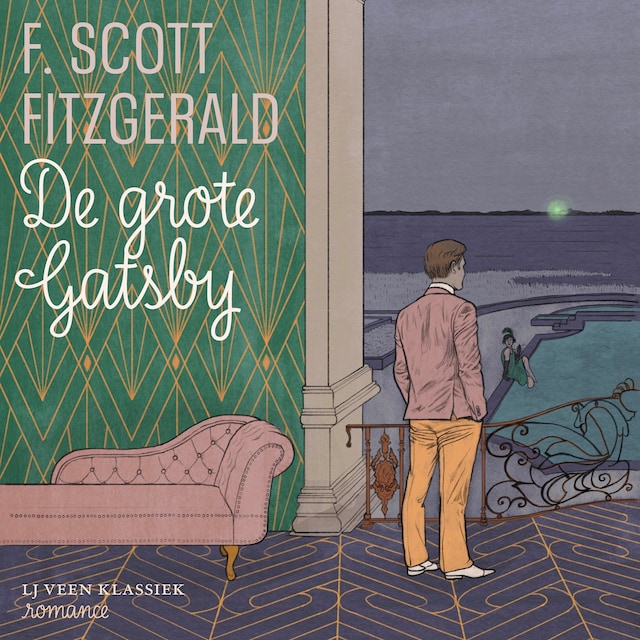 Couverture de livre pour De grote Gatsby