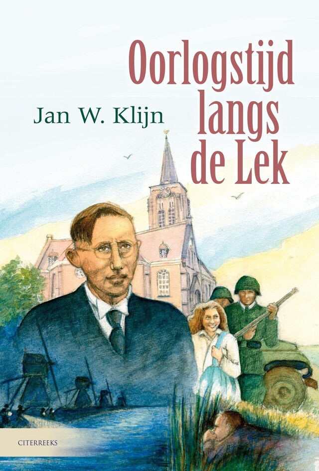 Book cover for Oorlogstijd langs de lek