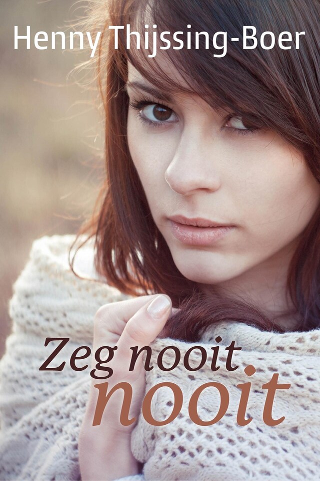 Book cover for Zeg nooit nooit