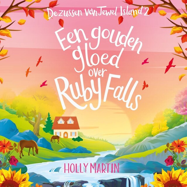 Book cover for Een gouden gloed over Ruby Falls