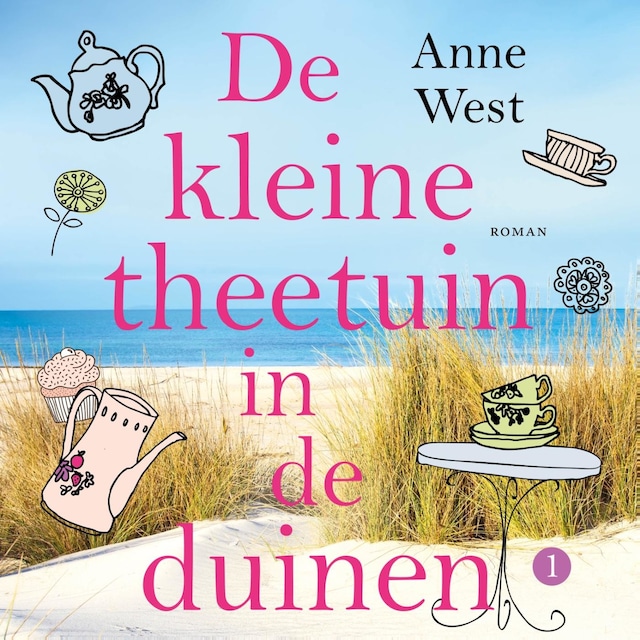 Okładka książki dla De kleine theetuin in de duinen