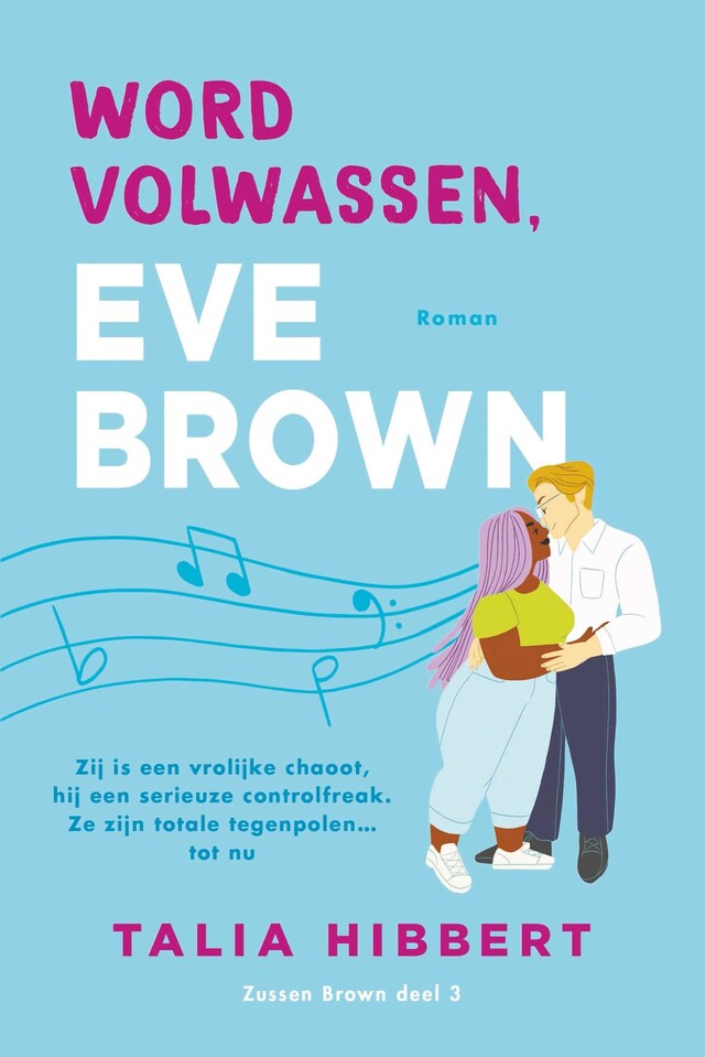 Kirjankansi teokselle Word volwassen, Eve Brown